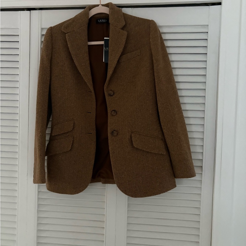 Lauren by Ralph Lauren Brown Jacket
